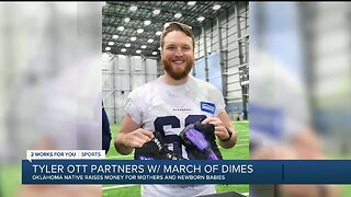NFL's Tyler Ott Partners with March of Dimes