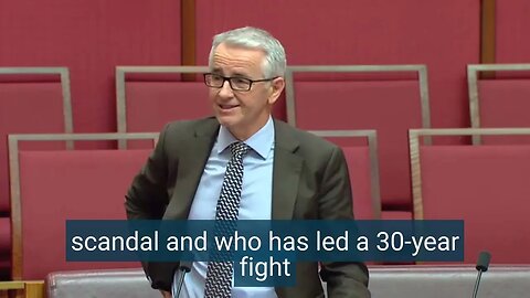 Infected blood: Thousands injured and no apology or compensation - Senate Speech 6.03.23