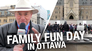 Parliament Hill protesters host Family Fun Day