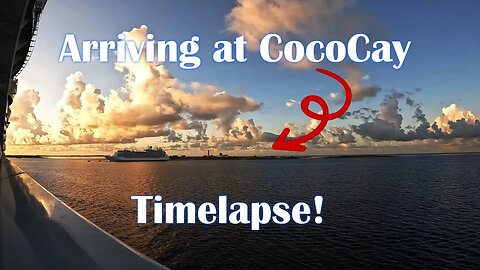 Arriving at CocoCay! (Royal Caribbean Private Island)