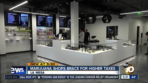 Marijuana shops brace for higher taxes