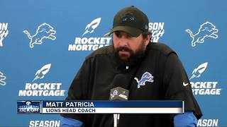 Matt Patricia eager to take first step as Lions head coach