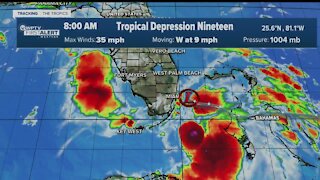 Tropical Depression 19 update 9/12/20