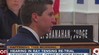 Hearing in Ray Tensing retrial coming Monday morning