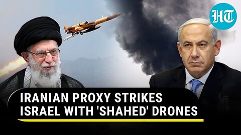 Iran-Backed Group Rains Explosive Drones On Israel | IDF Soldier Injured, Israeli Areas Hit | Watch