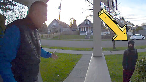 PORCH PIRATE GETS OWNED BY HOMEOWNER
