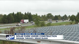 Giant solar farm project on Grand Island not completed yet; was supposed to be finished this summer