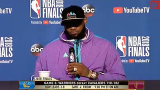 Watch: LeBron James Snaps at ESPN Reporter over Postgame Question