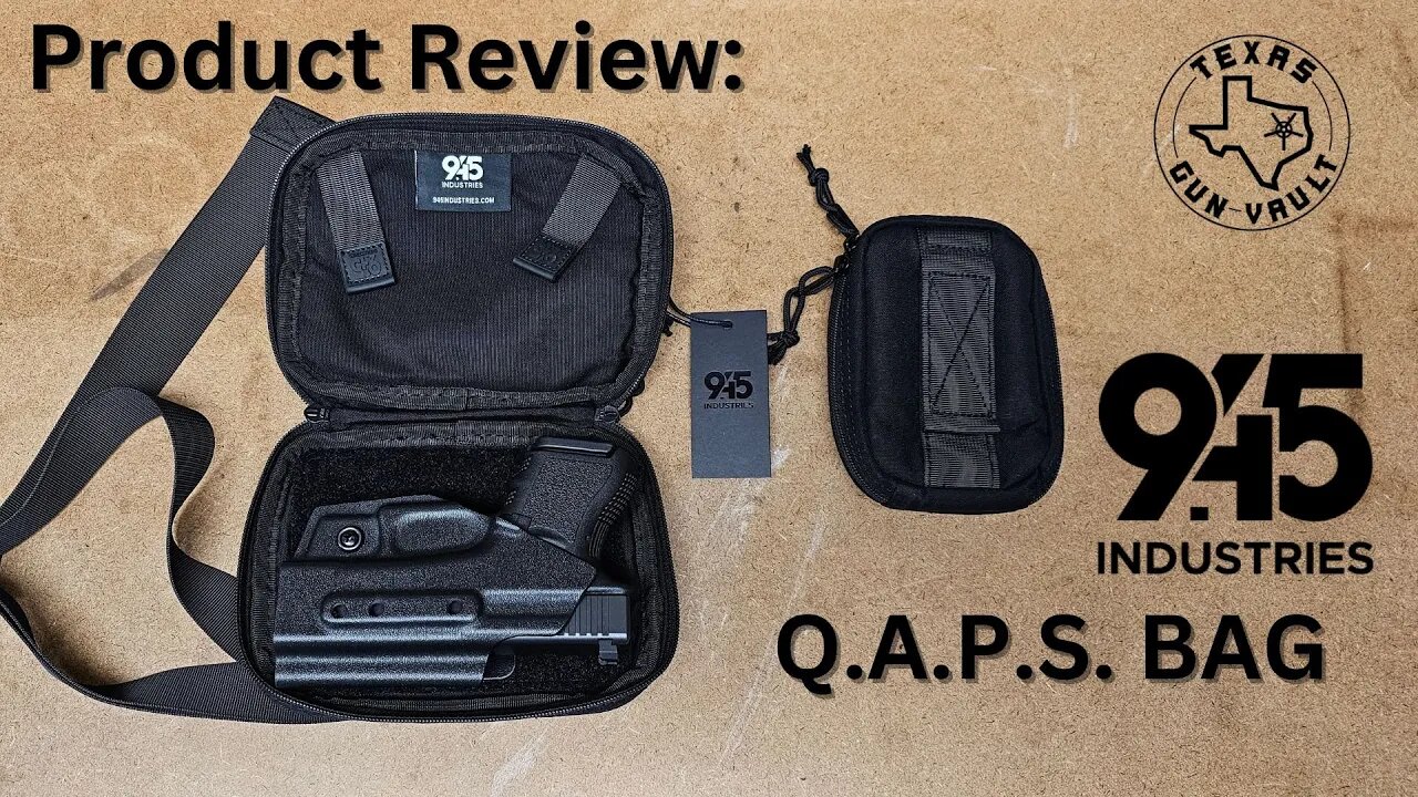 Product Review: 945 Industries Q.A.P.S. Modular Bag (Modern Tactical ...