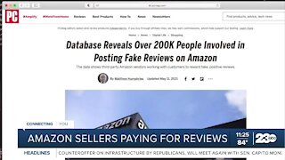 Amazon sellers paying for reviews