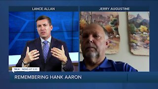 Fomer pitcher Jerry Augustine remembers Hank Aaron