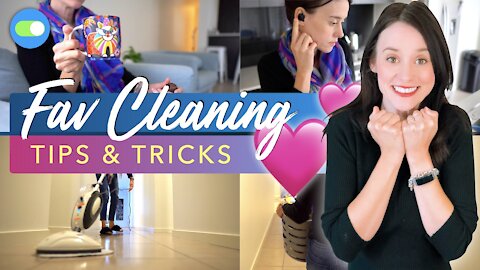 WEIRD CLEANING TIPS THAT WORK | Favourite Cleaning Tips & Tricks 💕