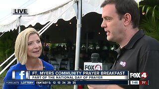 Fort Myers hosts Community Prayer Breakfast - 7:30am live report