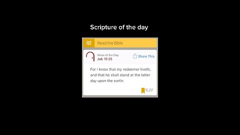 04/29/24 Scripture of the day