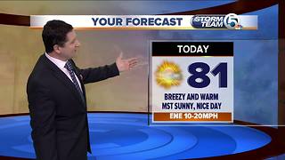 Thursday midmorning forecast