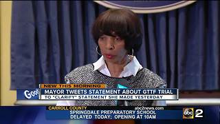 Mayor Pugh releases new statement on GTTF trial