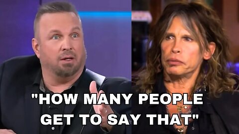 Garth Brooks And Steven Tyler Showered Together