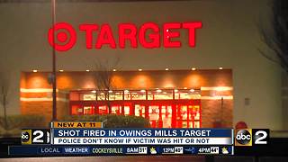 Police investigating reported shots fired inside Owings Mills Target