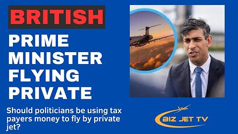 British Prime Minister & Private Jets