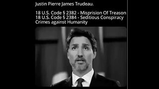 ARREST TRUDEAU FOR CRIMES AGAINST CANADIANS