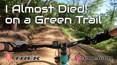 MTB - High Bridge Bike Park NJ - Green Trail - Trek Marlin 5 and Polygon Siskiu T7