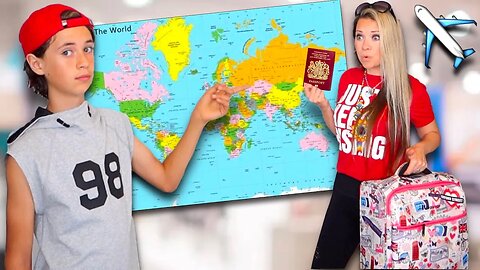 We let JOJO choose our HOLIDAY DESTINATION! 🏝️ Travel challenge