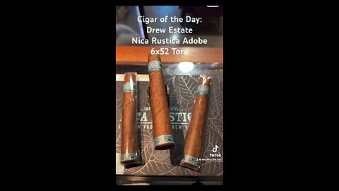 Cigar of the Day: Drew Estate Nica Rustica Adobe 6x52 Toro OCL Event 4/17 w/ Pedro Gomez! #Shorts