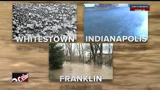 Heavy rains cause flooding, dangerous conditions across central Indiana