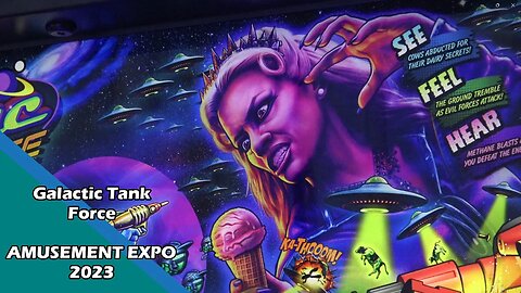 Save The Cows From Aliens In Galactic Tank Force by American Pinball