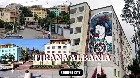 Tirana Albania Student City Neighborhood Guide Qyteti Studenti 🇦🇱