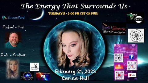The Energy That Surrounds Us Episode Seven with Carina Hull