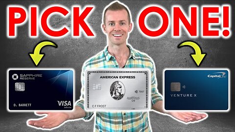 Amex Platinum vs Chase Sapphire Reserve vs Capital One Venture X (HUGE Comparison!)