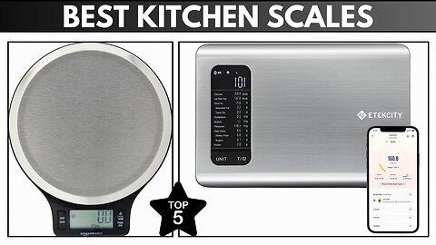 Best Digital Scales For Kitchen | Amazon Digital Scales 2024