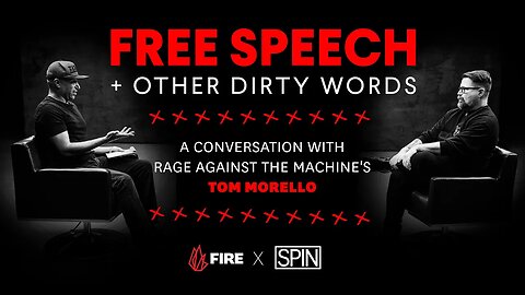 Free Speech + Other Dirty Words: Tom Morello (Rage Against the Machine)