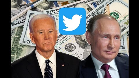 Biden PAYS OFF Ukraine and Putin Tweets on Twitter