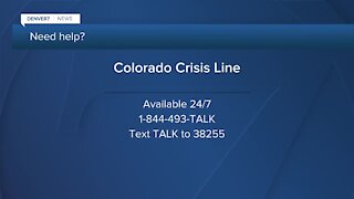 Colorado Crisis Line available for anyone struggling
