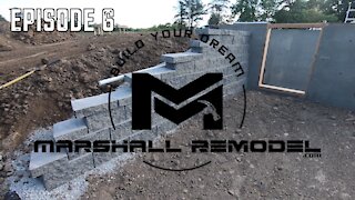 Building a Retaining Wall Ep6