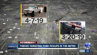 Thieves target Ford F-250 and F-350 trucks in the Denver metro