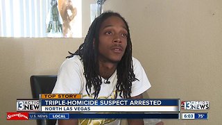 Family speaks out after triple-homicide suspect arrest