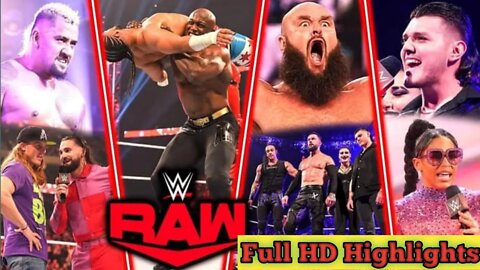 WWE Monday Night Raw 3 October 2022 FullShow HD | WWE Monday Night Raw 3/10/2022 Highlights