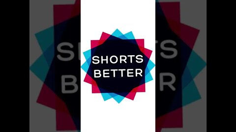 Shorts Shortsbetter Like Subscribe Comment Logo 3D Animation Effects colorful playful 3D renders