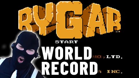 Rygar (NES) NEW WORLD RECORD - Pervert Pete SETS WORLD RECORD IN SPEEDLOSING