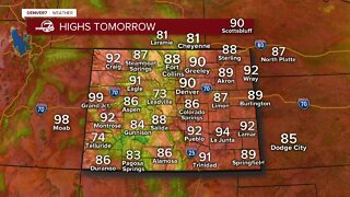 Tuesday evening forecast