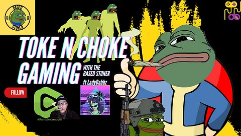 TOKE N CHOKE GAMING| gonna smoke sesh and play battlefield with my wife Ladydabbz|