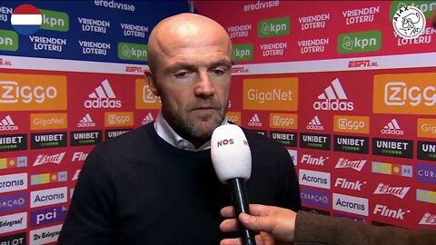 Alfred Schreuder na teleurstellend gelijkspel tegen Vitesse: 'We geven niet op en blijven door gaan'