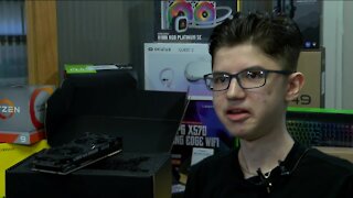 Milwaukee teen gushes about his Make-A-Wish experience