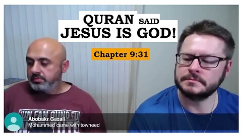 Sam Shamoun and David Wood: Quran said Jesus is God