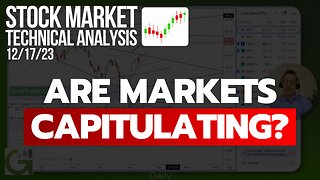 Are Stocks Finally Topping Out? - Stock Market Technical Analysis 12/17/23