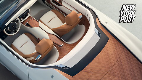 This exquisite $27M Rolls Royce was inspired by yachts, a coffee table