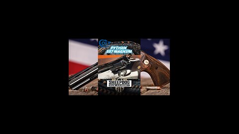 Colt “Python” 357 Magnum 4.25” barrel (Blued Finish) 6 rd capacity